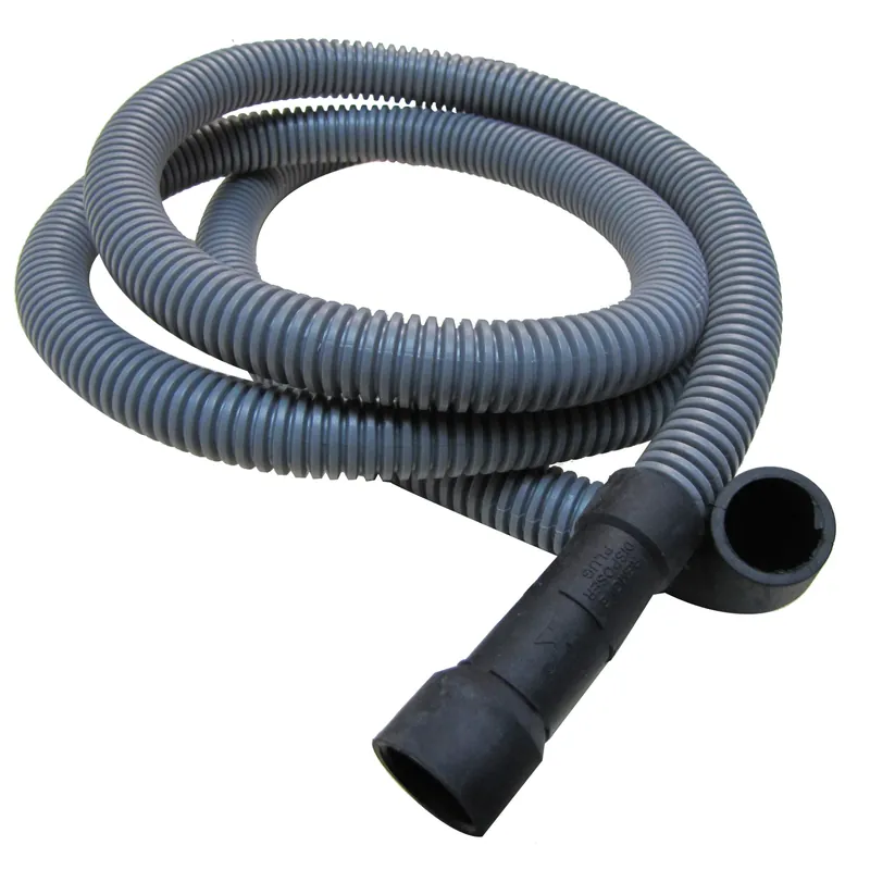 Plastic Discharge Hose 5/8 In. Diameter X 6 Ft. Length With Clamps