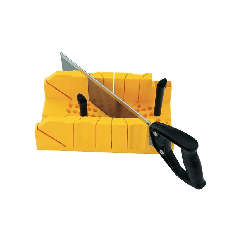 Clamping Miter Box With Saw