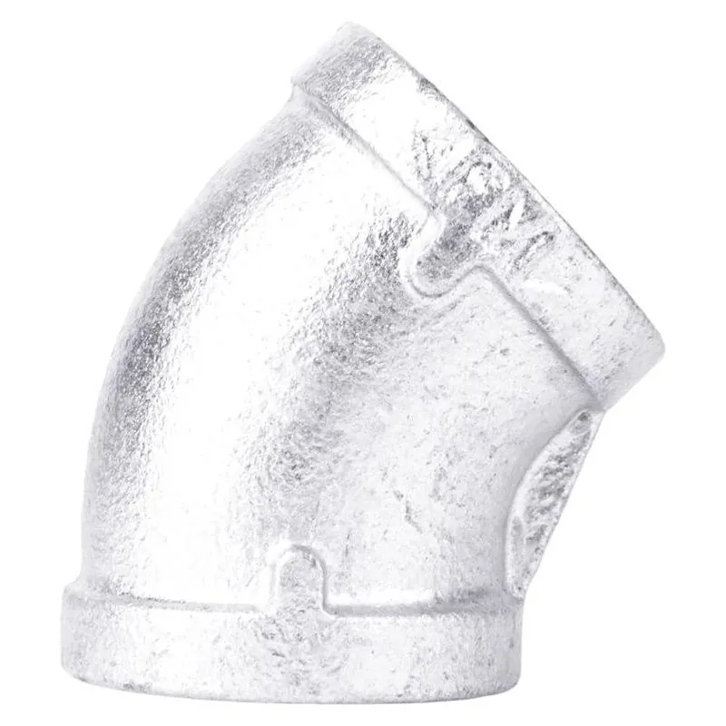 G-l4515 1.5 In. Galvanized 45 Degree Equal Elbow Fitting