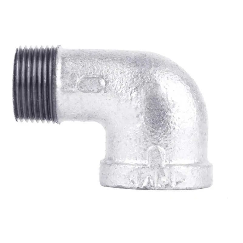 Stz Industries 1/4 In. Fip Each X 1/4 In. D Mip Galvanized Malleable Iron 90 Degree Street Elbow