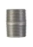 3/4 Inch Steel Pipe Nipple - Standard Black Nipple For Plumbing Applications