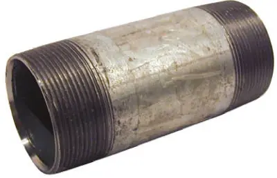 1/8 X 1-1/2 Inch Galvanized Steel Pipe Nipple - Schedule 40