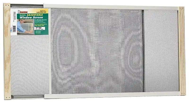Extension Window Screen, 15 X 25 To 45 In.