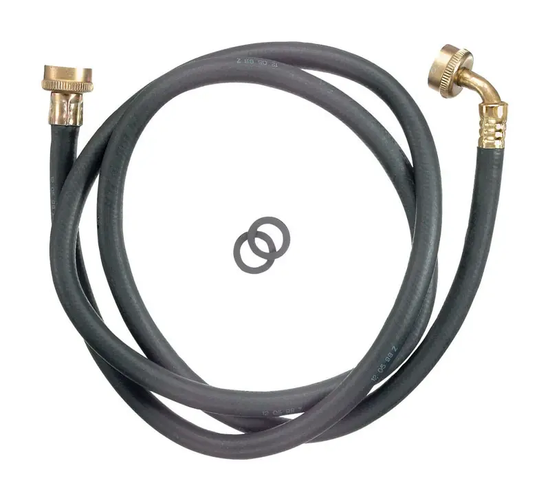 3/4 In. Fht X 3/4 In. D Fht 6 Ft. Rubber Washing Machine Hose