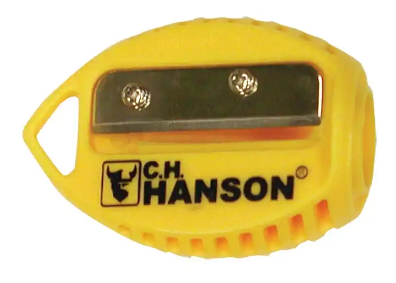 Versasharp 2.3 In. L Carpenter Pencil Sharpener Yellow Plastic