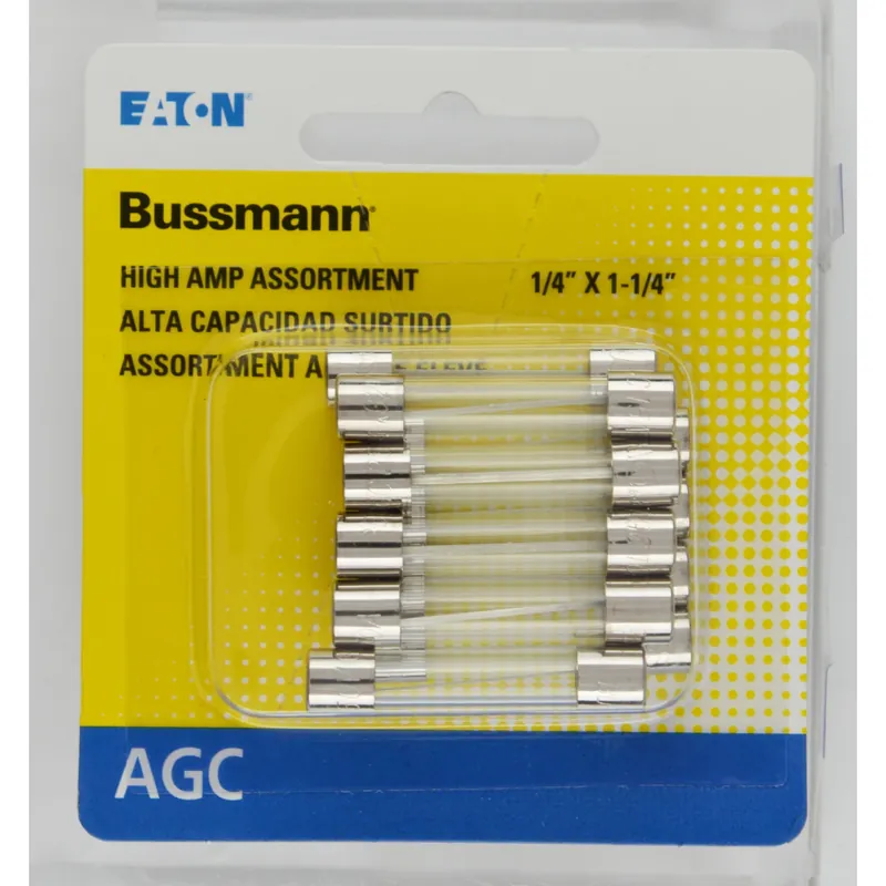 30 Amps Agc Clear Fuse Assortment 10 Pk