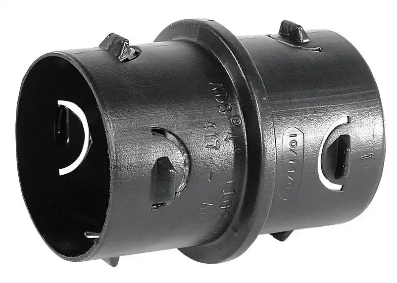 Advanced Drainage Systems Schedule 40 4 In. Snap X 4 In. D Snap Polyethylene Coupler 1 Pk
