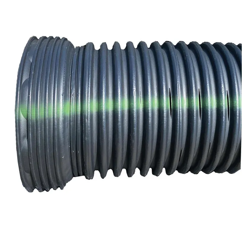 Advanced Drainage Systems 4 In. D X 10 Ft. L Polyethylene Slotted Perforated Drain Pipe