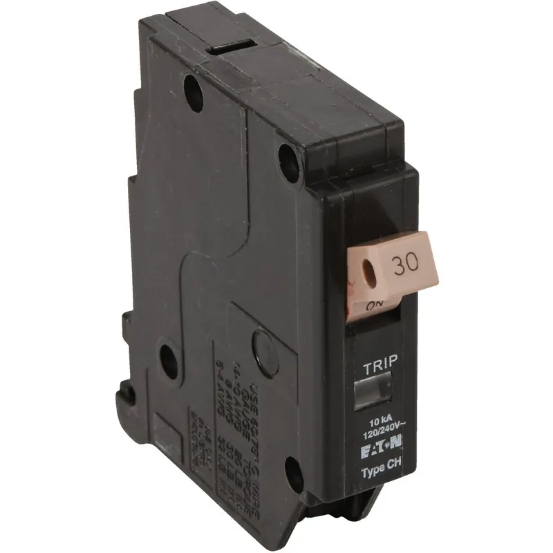 Cutler Hammer Single Pole Circuit Breaker, 30a