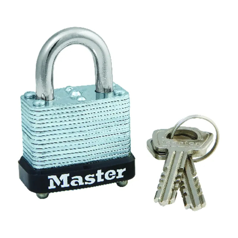 1-1/16 In. H X 1-1/8 In. W Laminated Steel Warded Locking Exterior Padlock