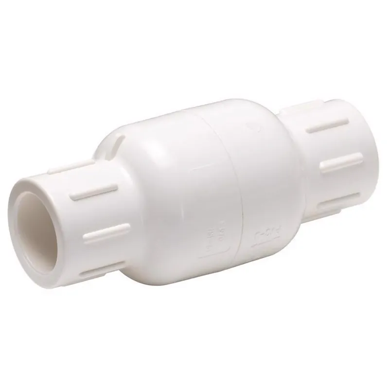 1 In. D X 1 In. D Solvent Pvc Spring Loaded Check Valve