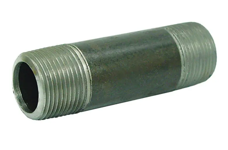 B&k Mueller 1/2 In. Mpt X 5-1/2 In. L Black Steel Pipe Nipple