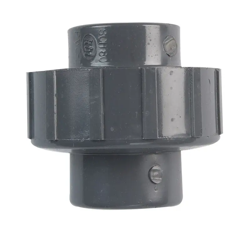 Schedule 80 3/4 In. Fpt X 3/4 In. D Fpt Pvc Union 1 Pk