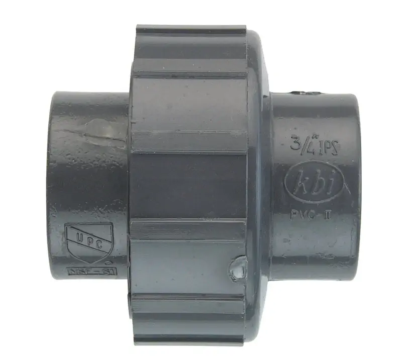 Schedule 80 3/4 In. Slip X 3/4 In. D Slip Pvc Union 1 Pk