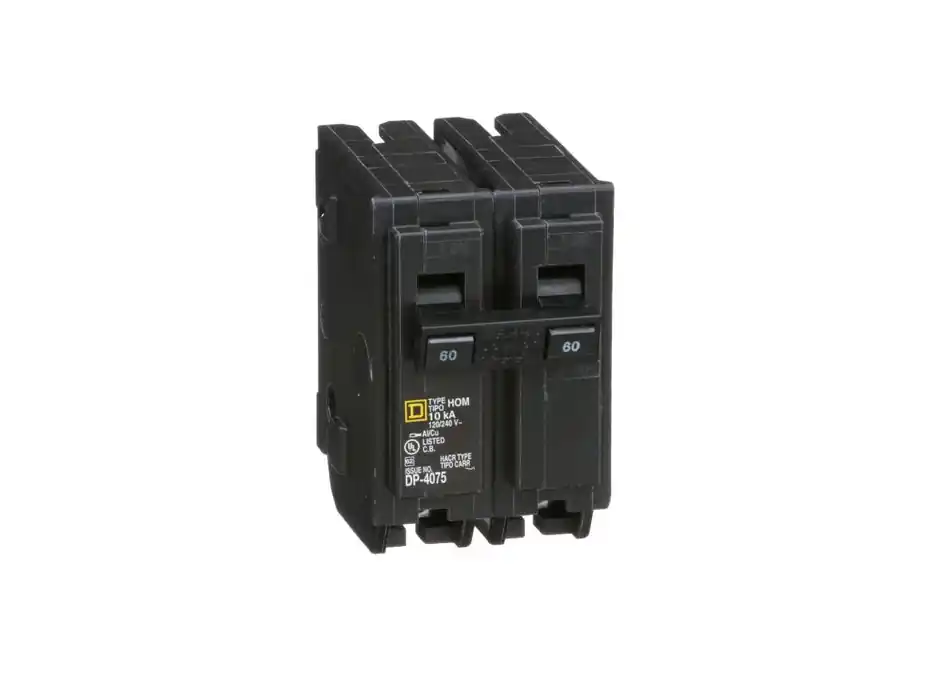 Homeline 60-amp Double-pole Circuit Breaker