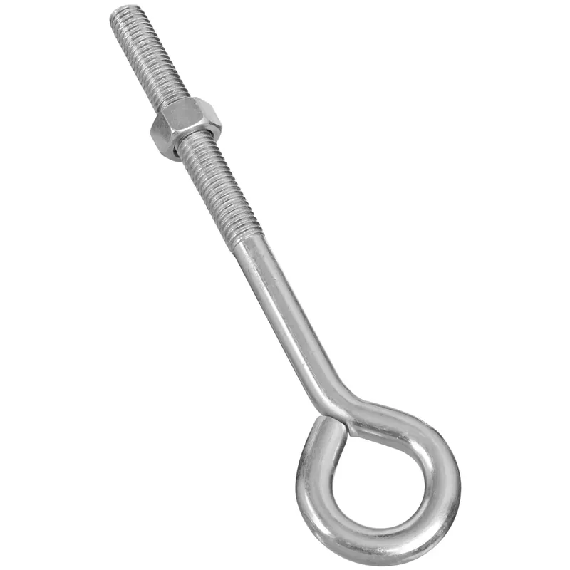 Eye Bolt, Zinc, 1/2 X 8 In.