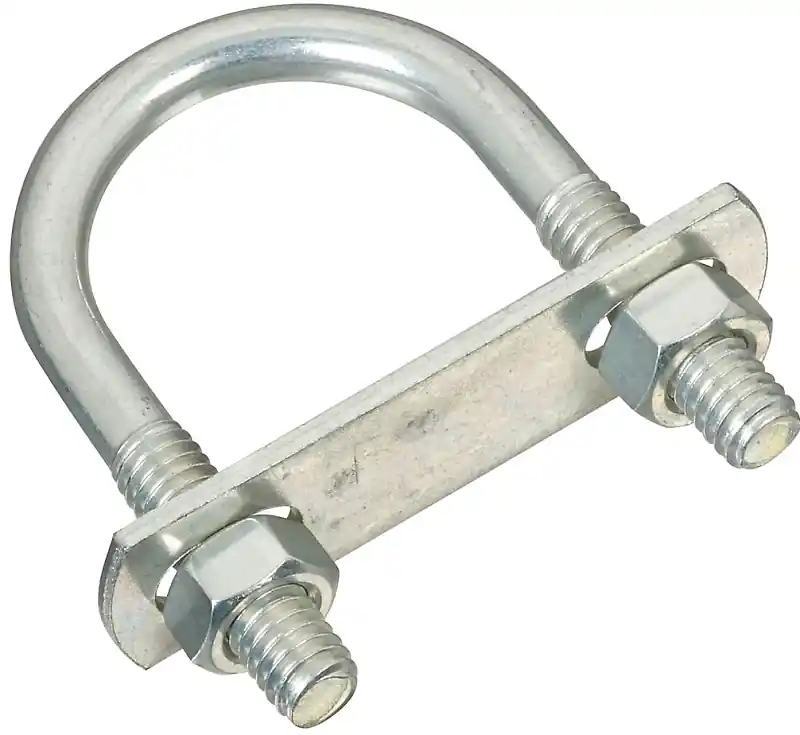 5/16 In. X 1-3/8 In. W X 2-1/2 In. L Coarse Zinc-plated Steel U-bolt