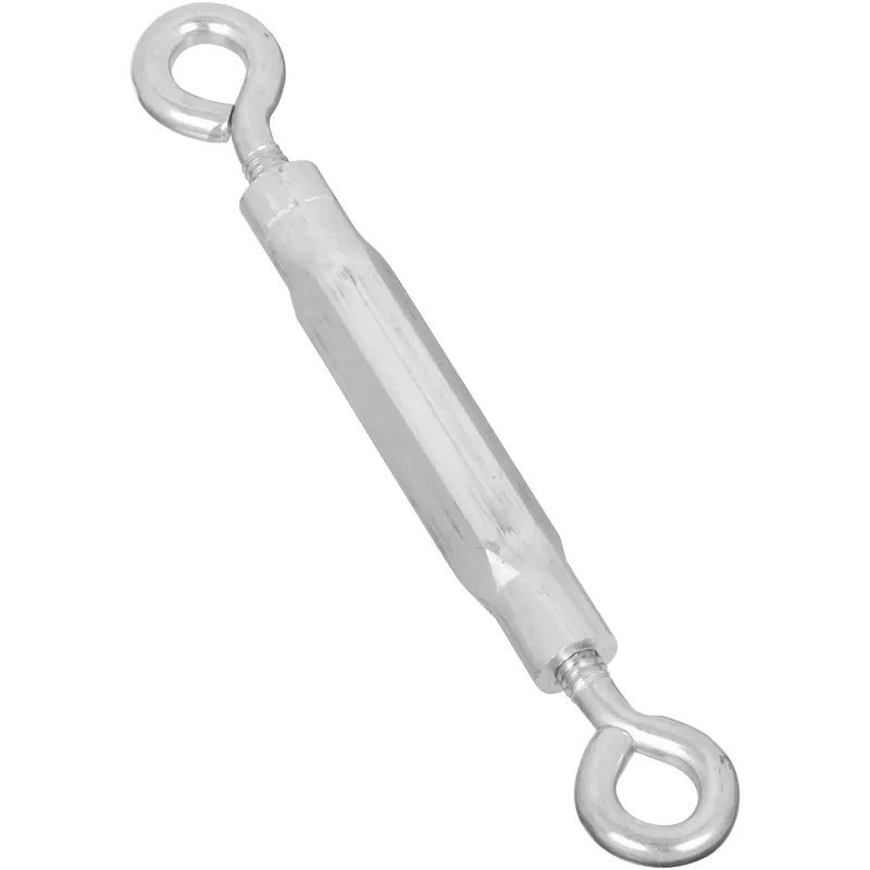 Eye & Turnbuckle, Zinc, 7/32 X 6-1/2 In.