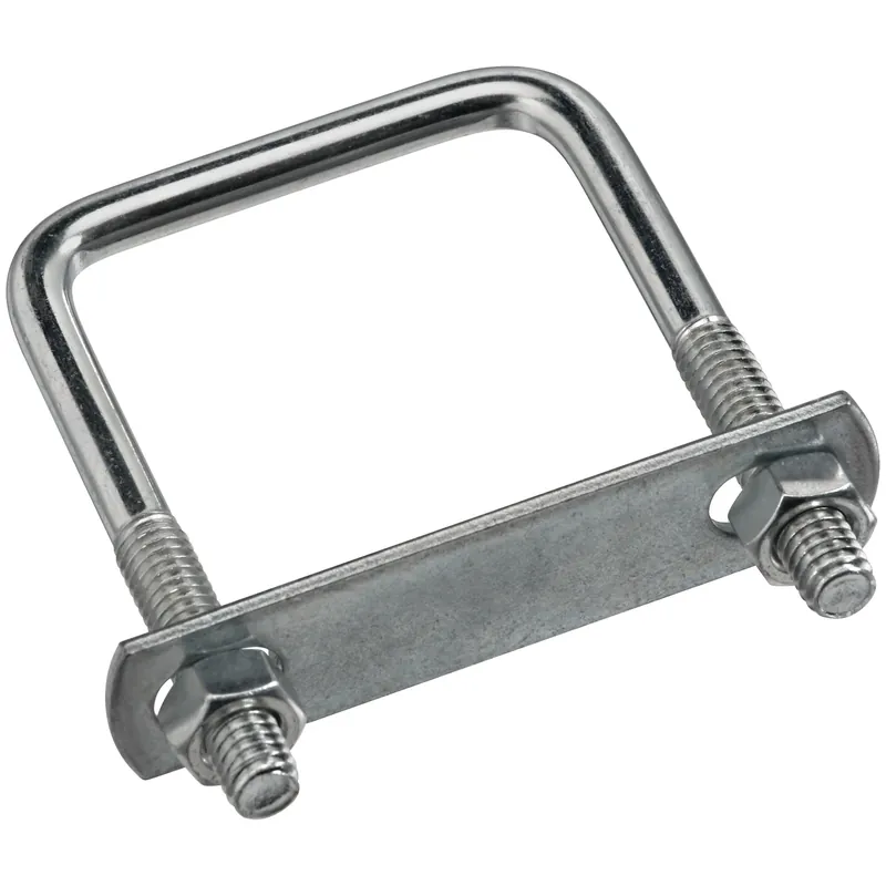 5/16 In. X 2 In. W X 3 In. L Coarse Zinc-plated Steel Square U-bolt