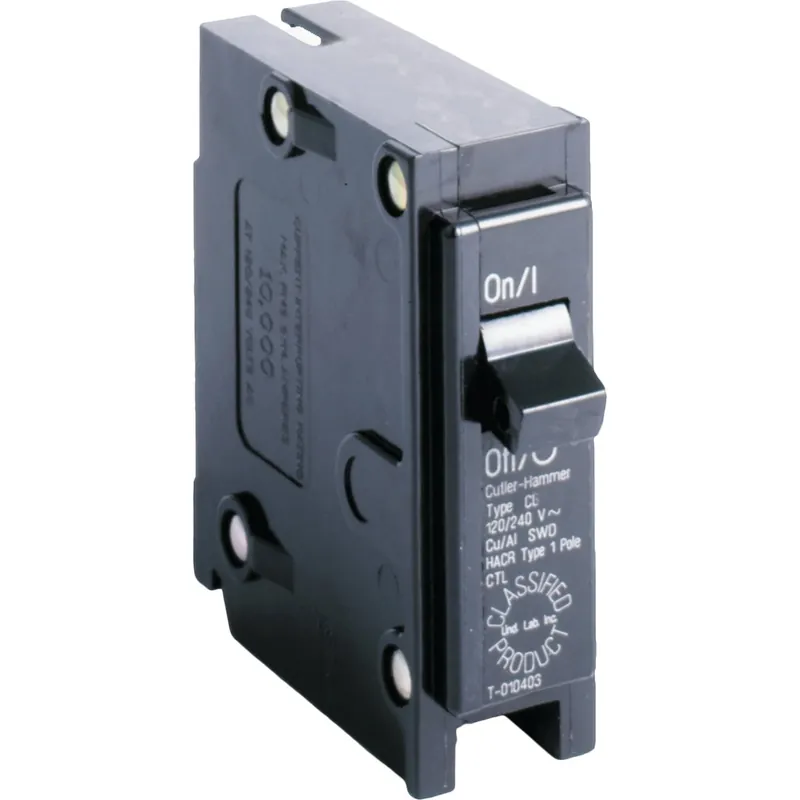 Circuit Breaker, Ul, Single Pole, 30a, 120-volt