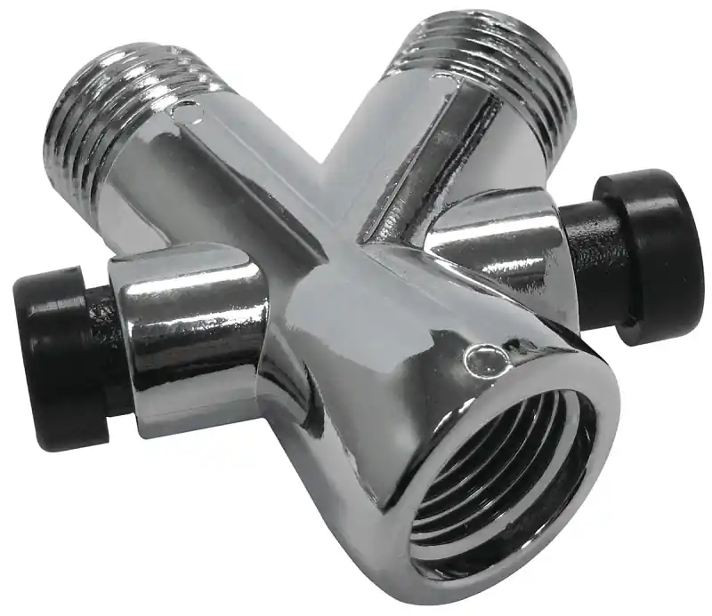 Pp825-7 Chrome Plastic Shower Diverter 1/2 Fip Connection