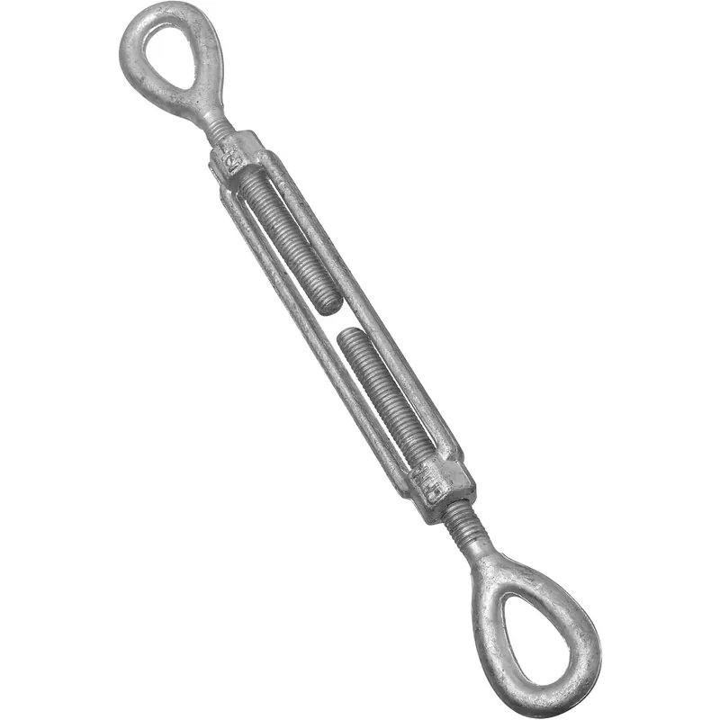 1/2 In. D X 6 In. L Galvanized Steel Eye And Eye Turnbuckle 1 Pk