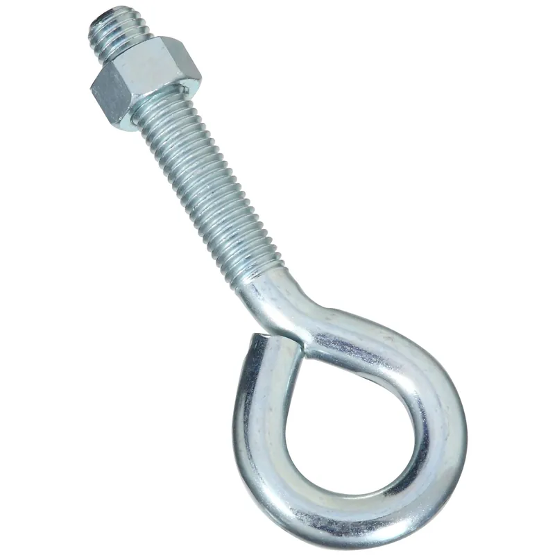 5/8 In. X 6 In. L Zinc-plated Steel Eyebolt Nut Included
