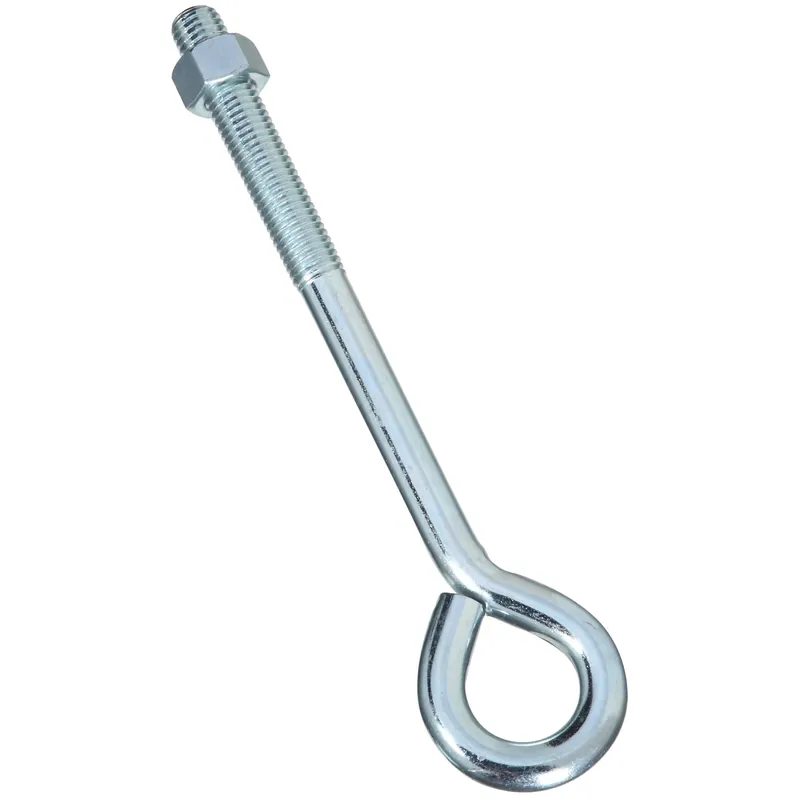 5/8 In. X 10 In. L Zinc-plated Steel Eyebolt Nut Included