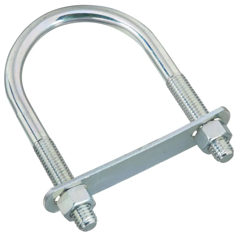 1/2 In. X 3 In. W X 5-1/2 In. L Coarse Zinc-plated Steel U-bolt