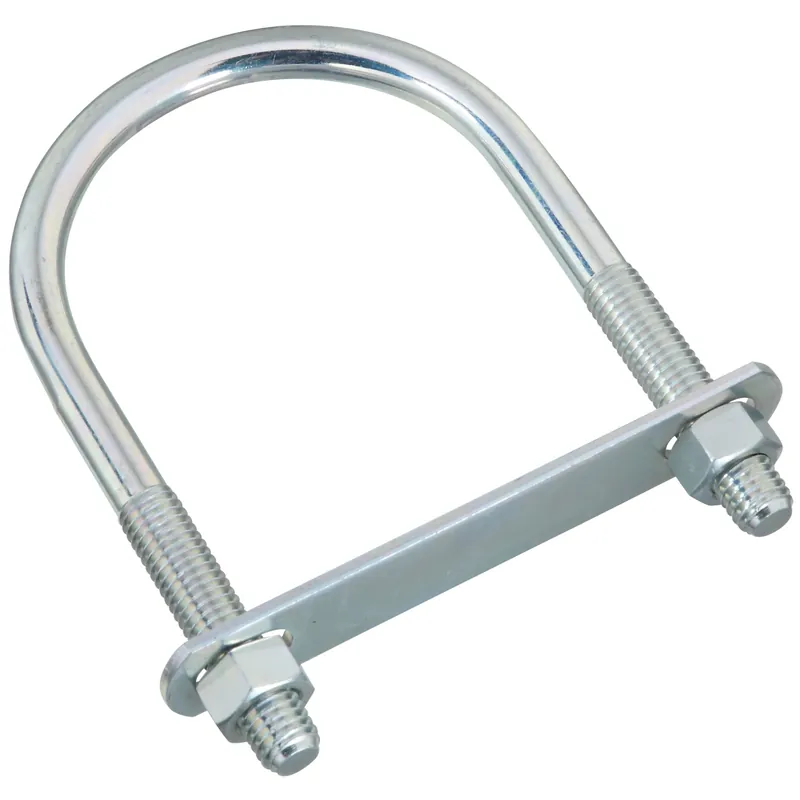 1/2 In. X 3-1/2 In. W X 6 In. L Coarse Zinc-plated Steel U-bolt