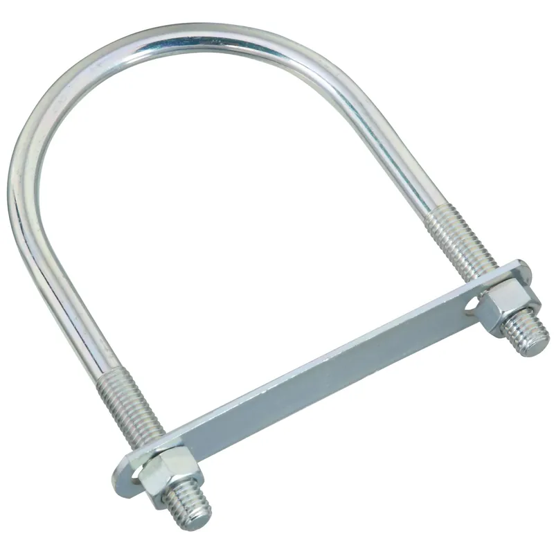 1/2 In. X 4-1/2 In. W X 7 In. L Coarse Zinc-plated Steel U-bolt