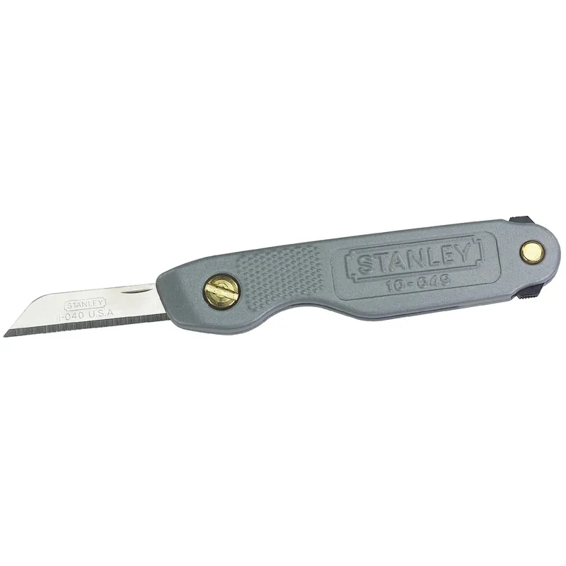 4-1/4 In. Folding Pocket Knife Gray 1 Pk