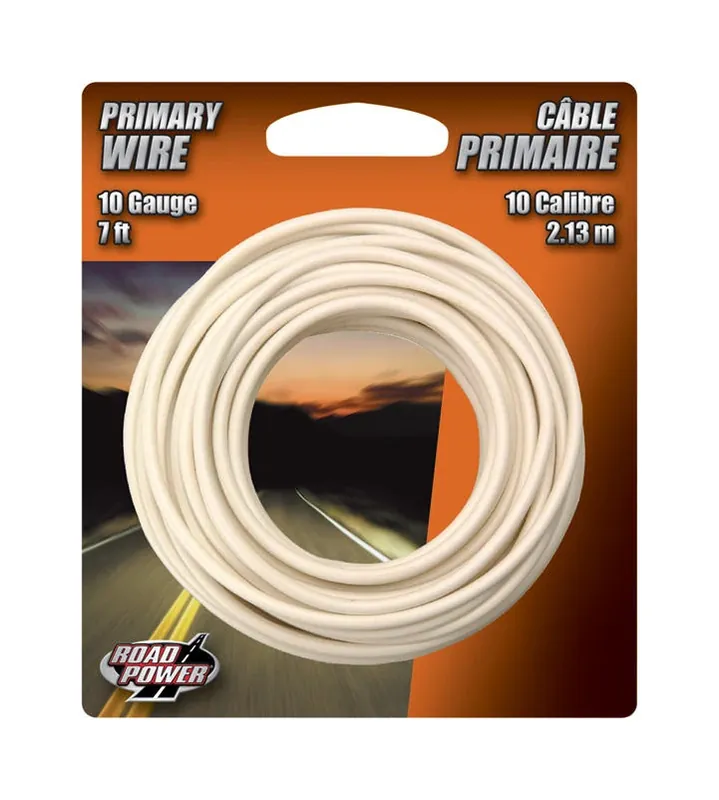 Coleman Cable 7 Ft. Stranded 10 Ga. Primary Wire