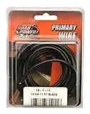 12-gauge 11-foot Automotive Copper Wire, Black - Model 12-1-11