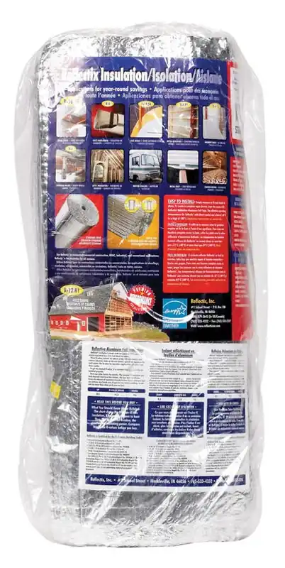 Reflectix 24 In. W X 25 Ft. L X 0.3125 In. R-3.7 To R-21 Reflective Radiant Barrier Insulation Roll