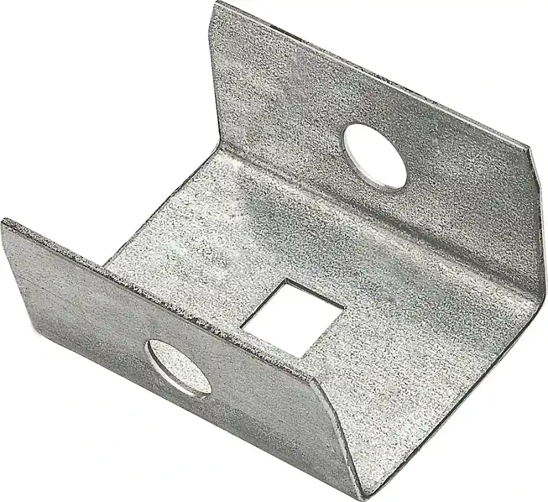 Galvanized Barn Door Rail End Cap