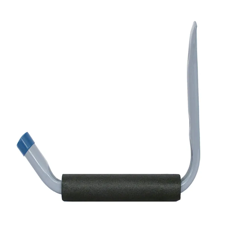 1.13 In. L Gray Steel Jumbo Storage Arm Hanger Holder 50 Lb. Cap. 1 Pk