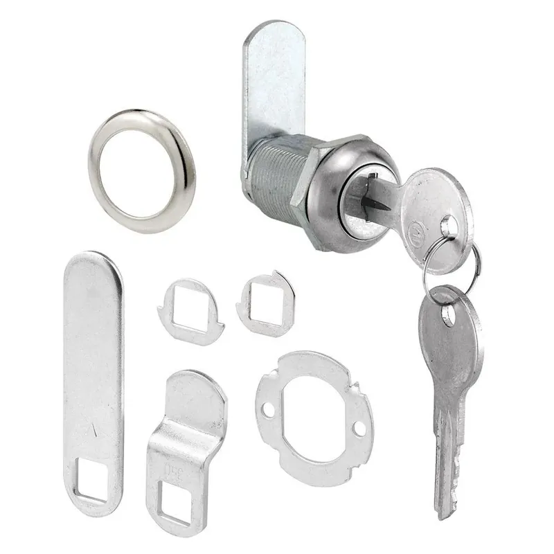 7/8 In. Chrome Finish Drawer/ Cabinet Lock
