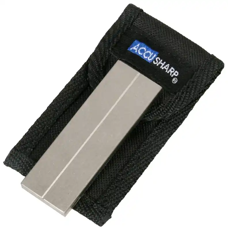 027 Diamond Pocket Sharpening Stone, 3in, 320/800 Grit Coarse & Fine