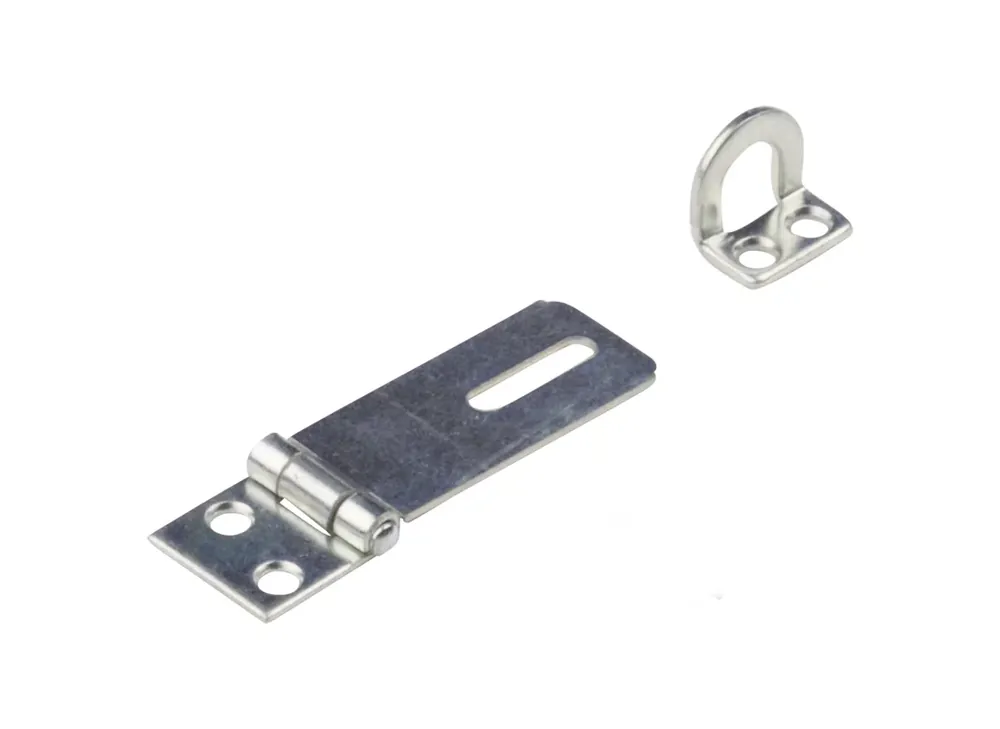 Zinc-plated Steel 1-3/4 In. L Safety Hasp 1 Pk