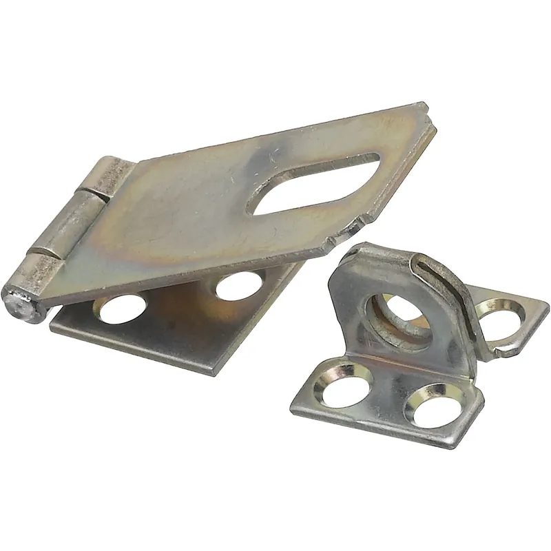 Zinc-plated Steel 2-1/2 In. L Safety Hasp 1 Pk