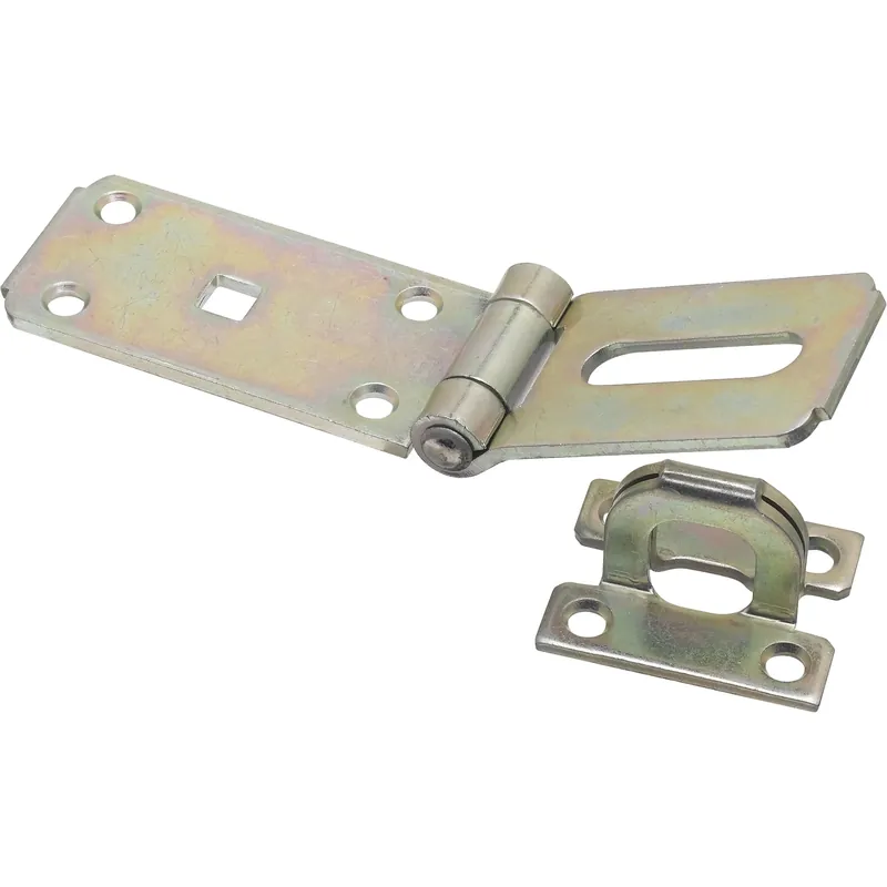 Zinc-plated Steel 7-1/4 In. L Extra Heavy Hasp 1 Pk