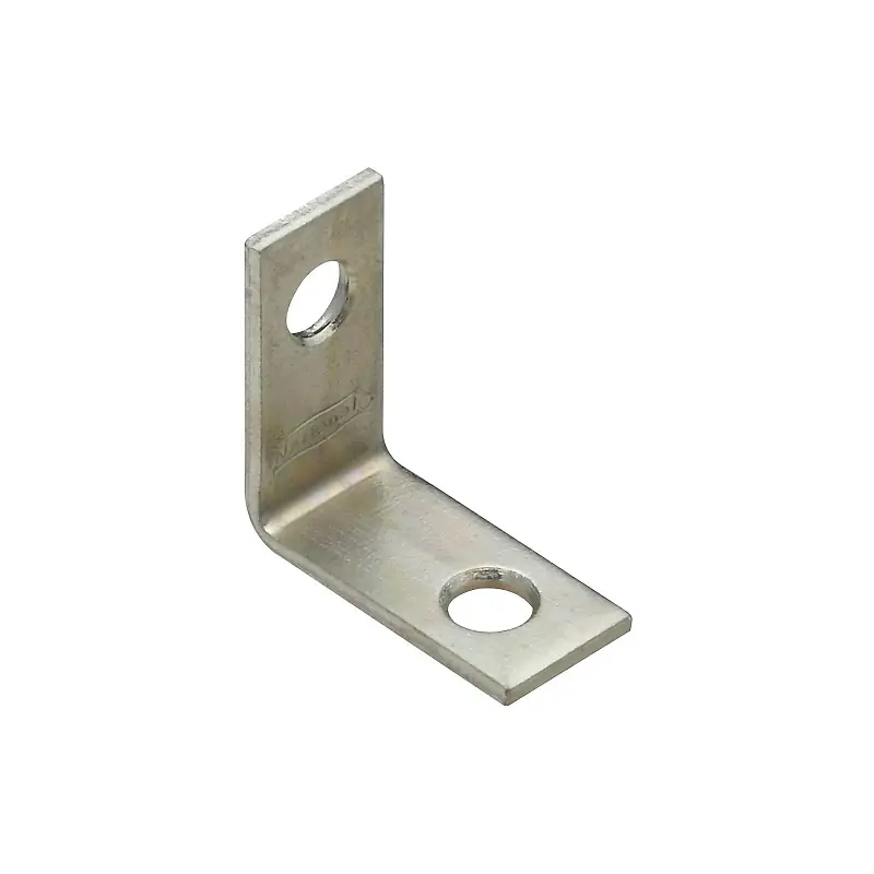 1 In. H X 1/2 In. W X 0.07 In. D Zinc-plated Steel Inside Corner Brace