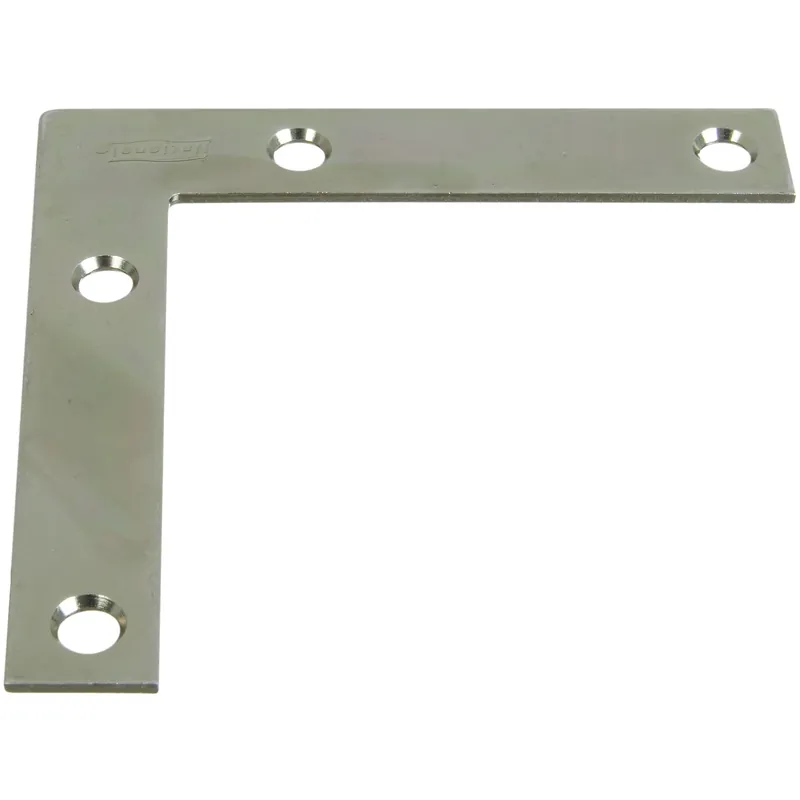 3-1/2 In. H X 5/8 In. W X 0.07 In. D Zinc-plated Steel Outside Corner Brace