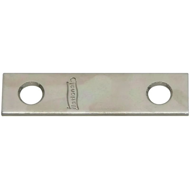 2 In. H X 1/2 In. W X 0.07 In. D Zinc-plated Steel Outside Mending Brace