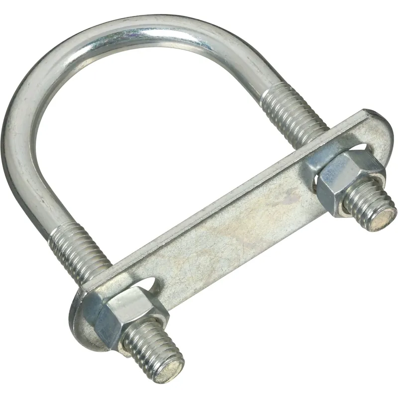3/8 In. X 2 In. W X 3-1/2 In. L Coarse Zinc-plated Steel U-bolt