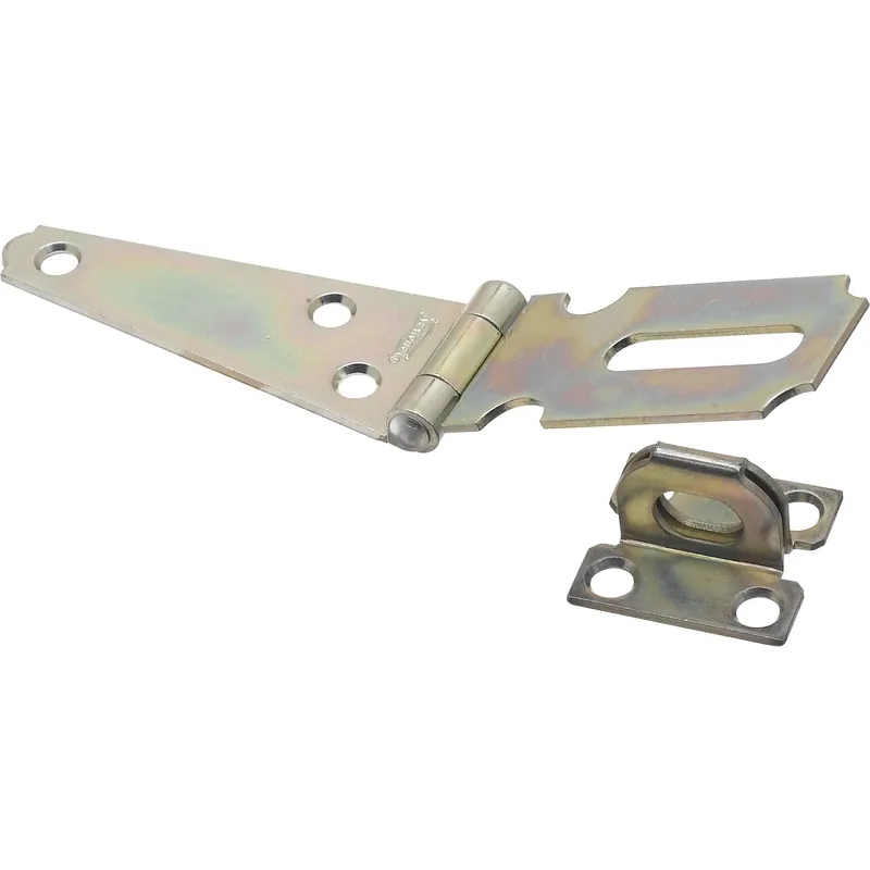 Zinc-plated Aluminum/steel 3 In. L Hinge Hasp 1 Pk