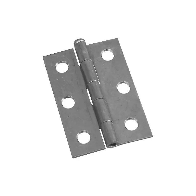2-1/2 In. L Zinc-plated Narrow Hinge 2 Pk