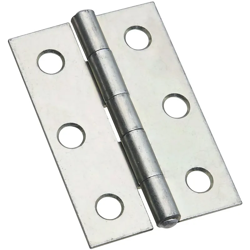 2-1/2 In. L Zinc-plated Narrow Hinge 2 Pk