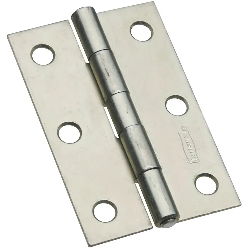 3 In. L Zinc-plated Door Hinge 1 Pk